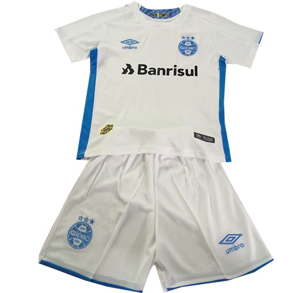 Grêmio Trikot Auswarts Kinder 2019-20 Weiß Fussballtrikots Günstig